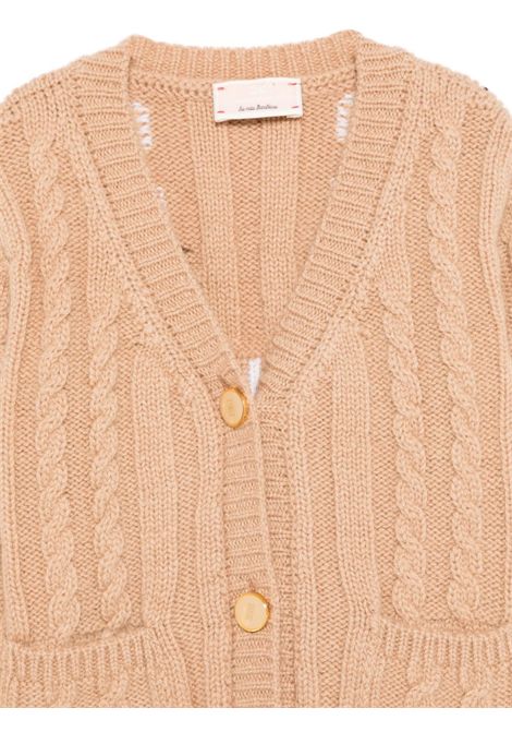 Cardigan con maglia a trecce ELISABETTA FRANCHI KIDS | EGMA046.C.FL230D765